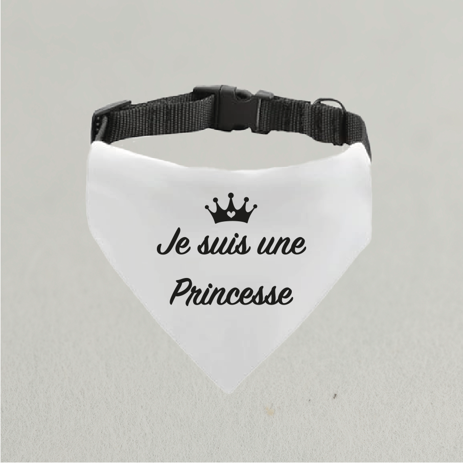 Bandana "Je suis une princesse"