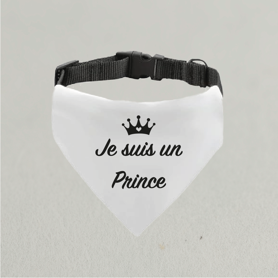 Bandana "Je suis un prince"